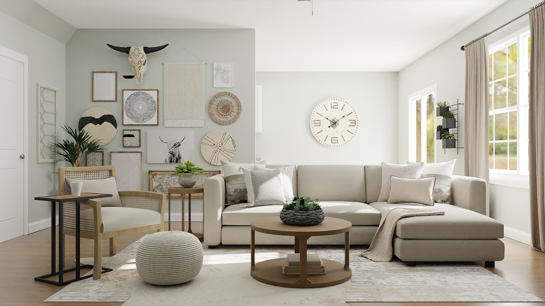 Minimal design studio interior